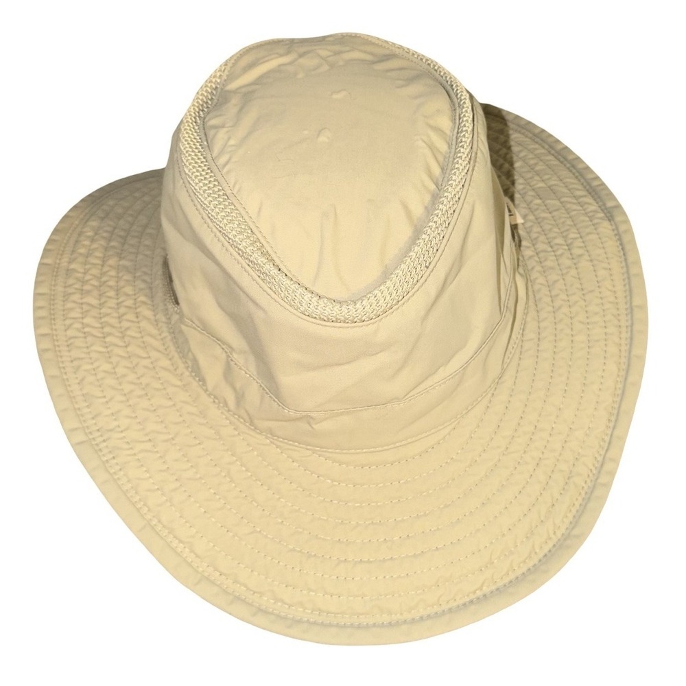 The AIRFLO Tilley Hat‎ Medium 7 1/8. Khaki. Sun Protection Bucket Hat